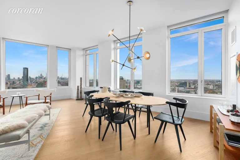 New York City Real Estate | View 1 Clinton Street, 33A | Dining Area | View 2