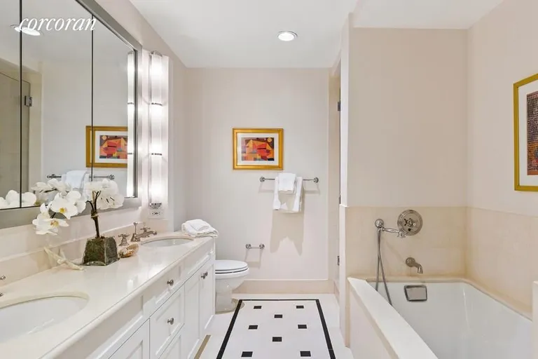 New York City Real Estate | View 400 East 51st Street, 5F | Primary Bathroom | View 8