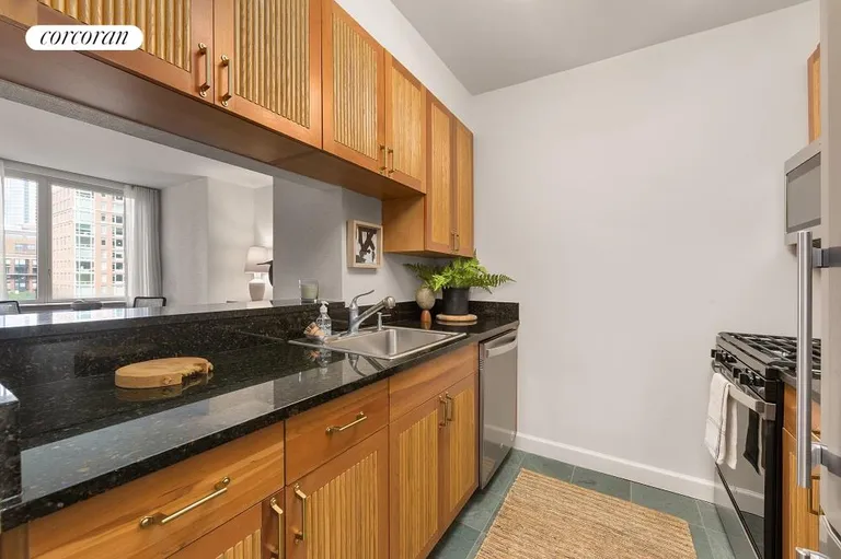 New York City Real Estate | View 20 River Terrace, 6Q | Kitchen | View 3