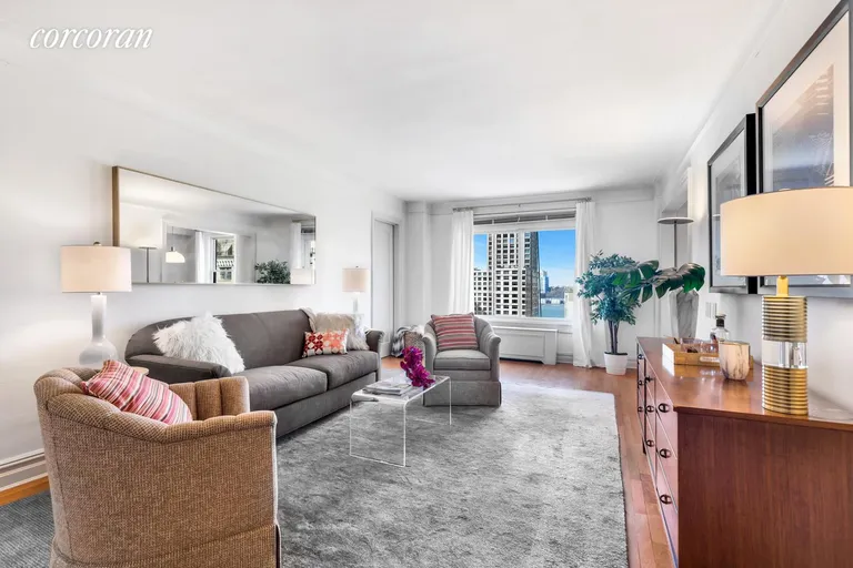 New York City Real Estate | View 230 West End Avenue, 17D | 2 Beds, 1 Bath | View 1