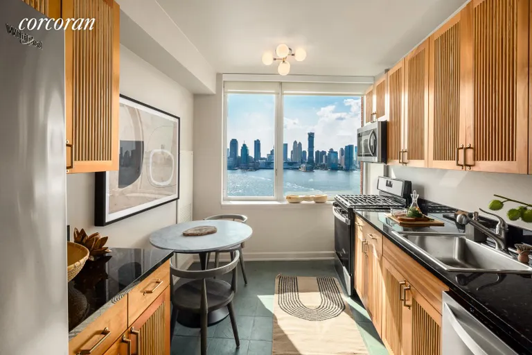 New York City Real Estate | View 20 River Terrace, 12F | Kitchen | View 3