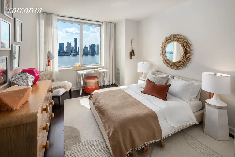 New York City Real Estate | View 20 River Terrace, 12F | Bedroom | View 6