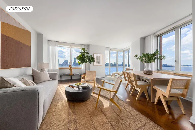 New York City Real Estate | View 20 River Terrace, 12F | 3 Beds, 3 Baths | View 1