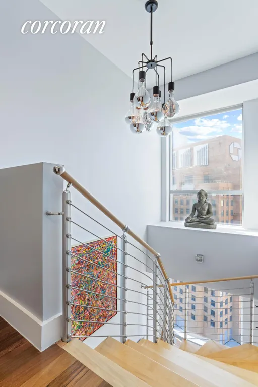 New York City Real Estate | View 150 Myrtle Avenue, 3203 | Hall/staircase | View 6