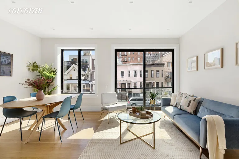 New York City Real Estate | View 341 Fenimore Street, 2A | 3 Beds, 2 Baths | View 1