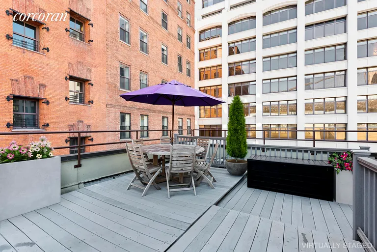 New York City Real Estate | View 7 Everit Street, 3B | Private Terrace | View 12