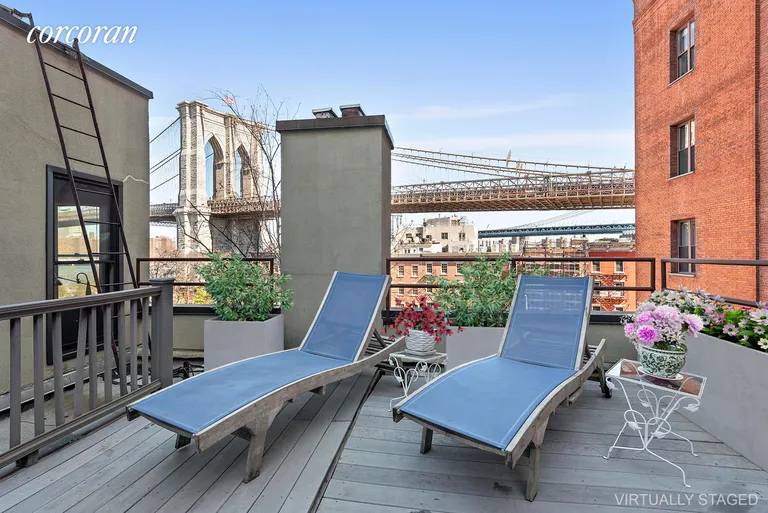 New York City Real Estate | View 7 Everit Street, 3B | Private Terrace | View 11