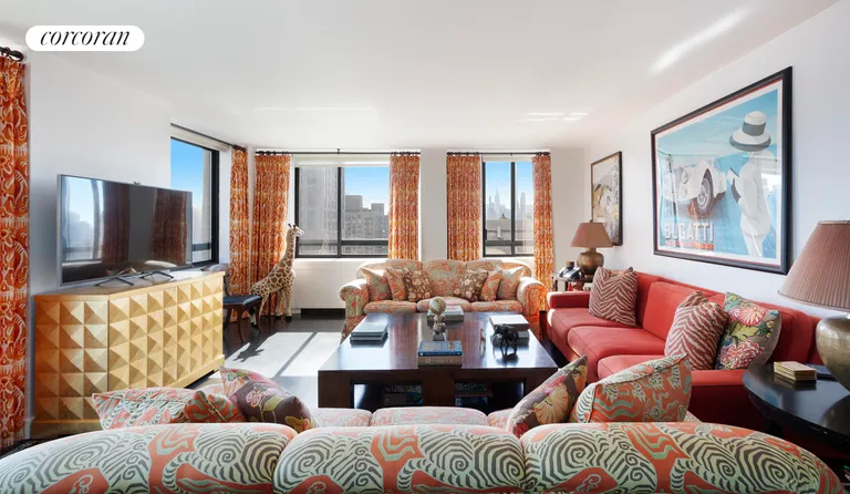 New York City Real Estate | View 171 East 84th Street, 25B/C | Living Room | View 2