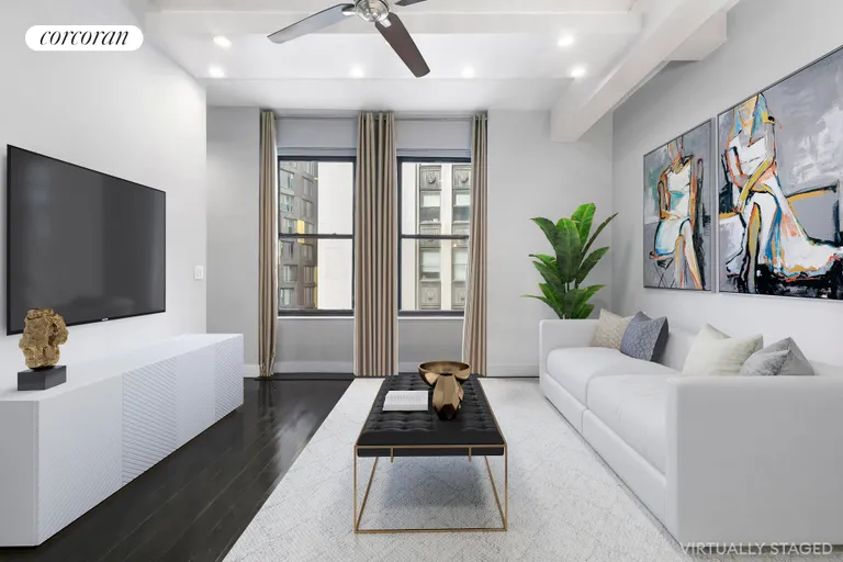 New York City Real Estate | View 3 Hanover Square, 8D | 1 Bed, 1 Bath | View 1