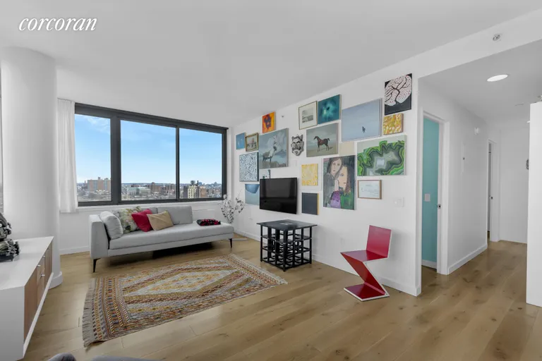 New York City Real Estate | View 230 Ashland Place, 23A | Living Room | View 2