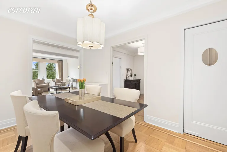 New York City Real Estate | View 65 Central Park West, 5E | Dining Area | View 2