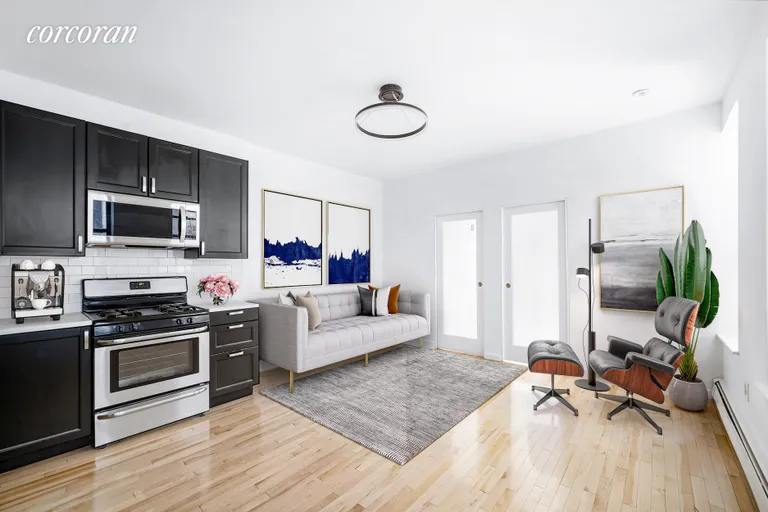 New York City Real Estate | View 99 Avenue B, 2A | 1 Bed, 1 Bath | View 1
