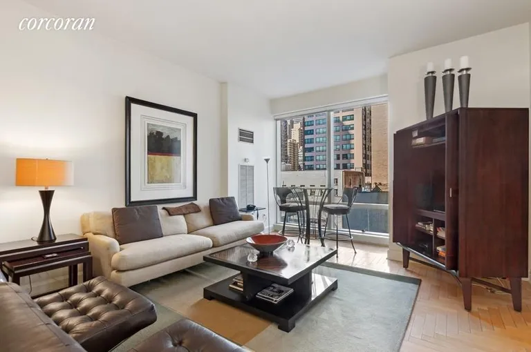 New York City Real Estate | View 845 United Nations Plaza, 7H | Living Room | View 2