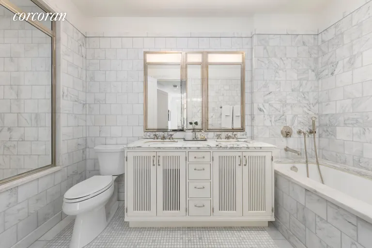 New York City Real Estate | View 160 West 12th Street, 51 | Primary Bathroom | View 6