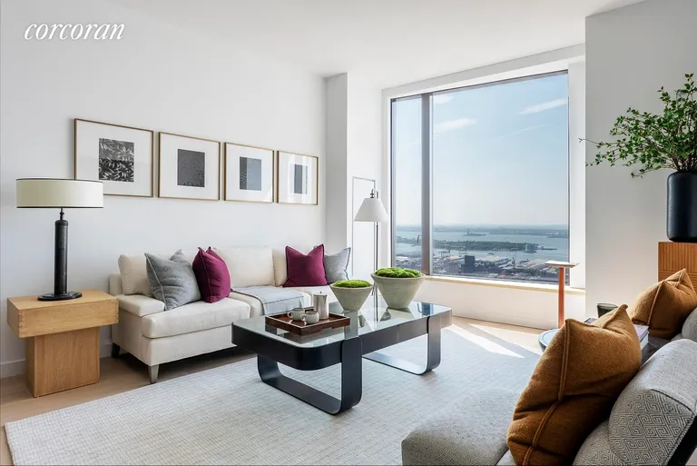New York City Real Estate | View 11 Hoyt Street, 41J | Living Room | View 2