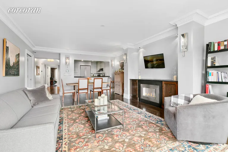 New York City Real Estate | View 732 West End Avenue, 6 | Living Room | View 2