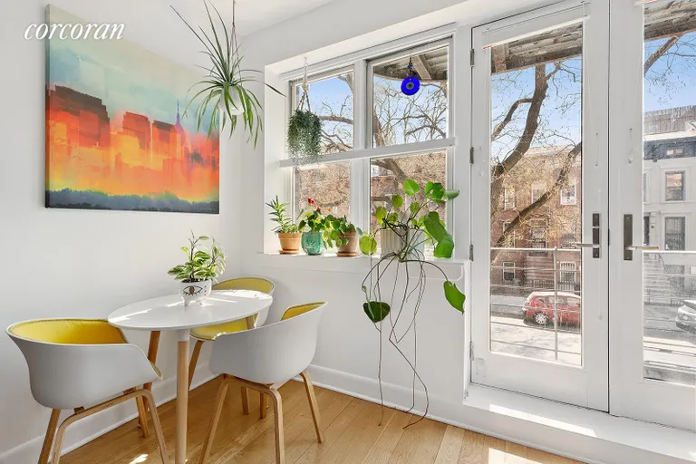 New York City Real Estate | View 273 Clifton Place, 2F | Dining Area | View 2