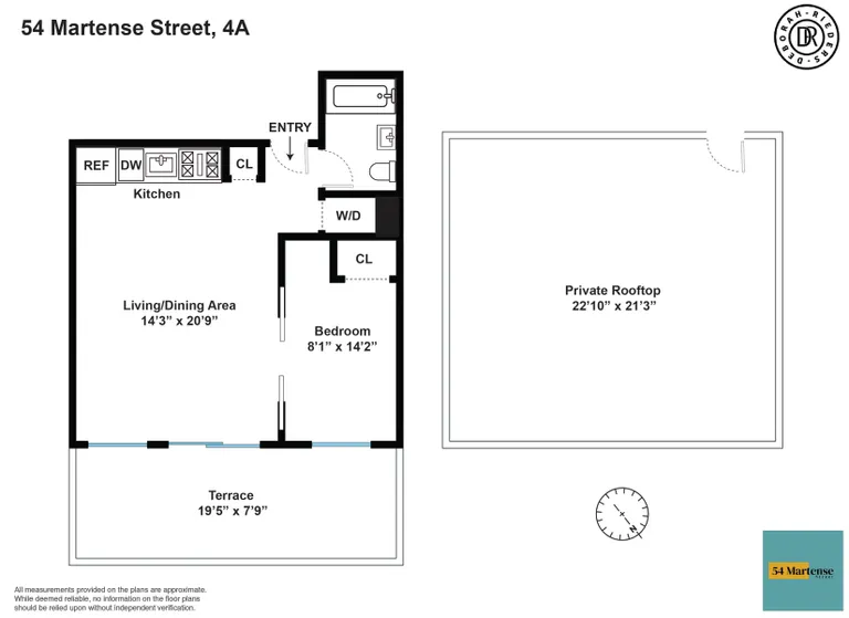 54 Martense Street, 4A | floorplan | View 7