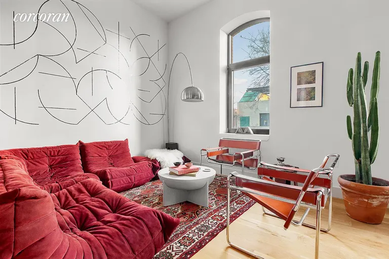 New York City Real Estate | View 10 Quincy Street, 3L | Living Room | View 7