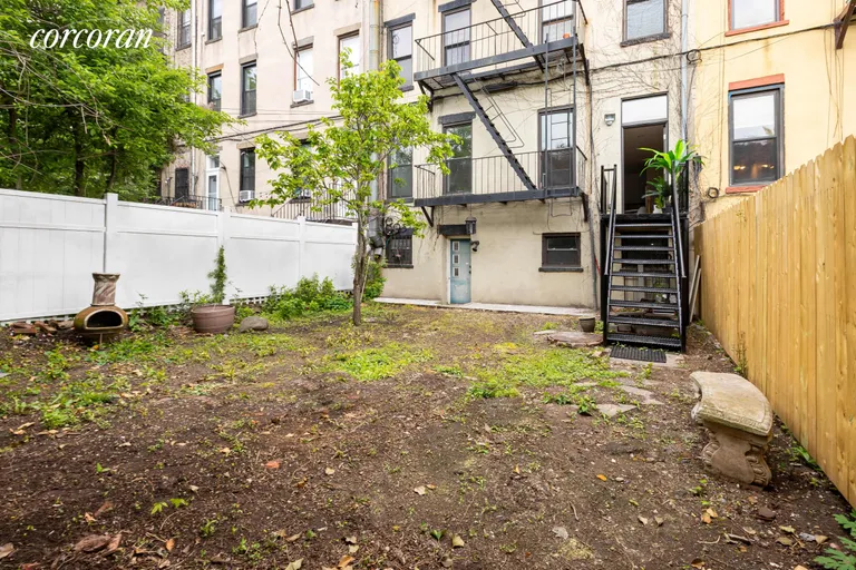 New York City Real Estate | View 40 3rd Street, 3 | Private Backyard | View 8