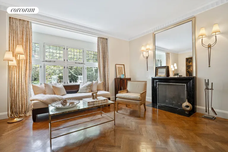 New York City Real Estate | View 612 3rd Street | Magnificent LR with fireplace | View 11