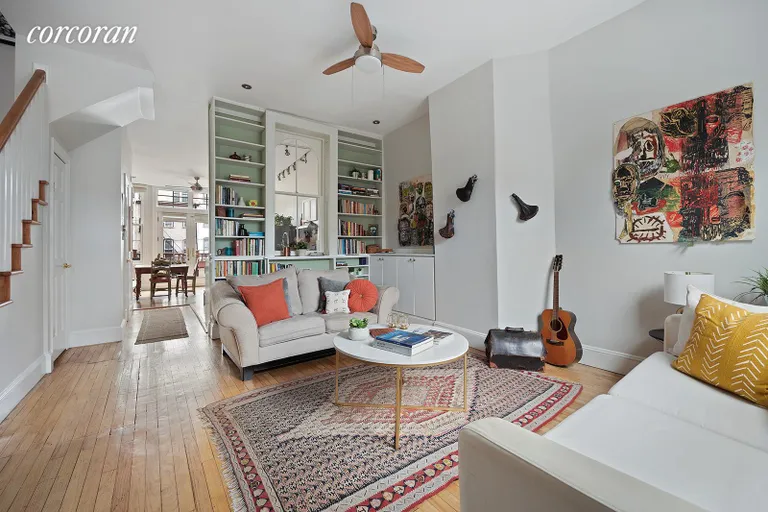 New York City Real Estate | View 340 Decatur Street | Parlor Floor | View 2