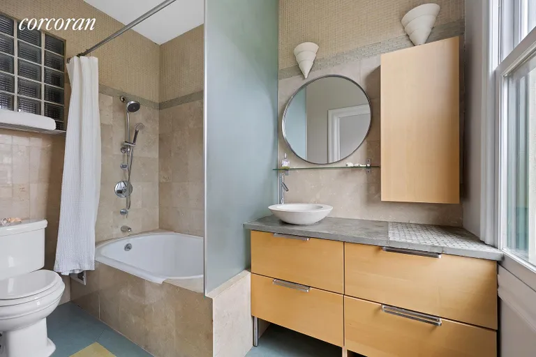 New York City Real Estate | View 340 Decatur Street | Primary Bathroom | View 7