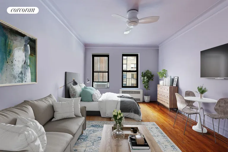 New York City Real Estate | View 231 East 54th Street, 4B | Living Room | View 2