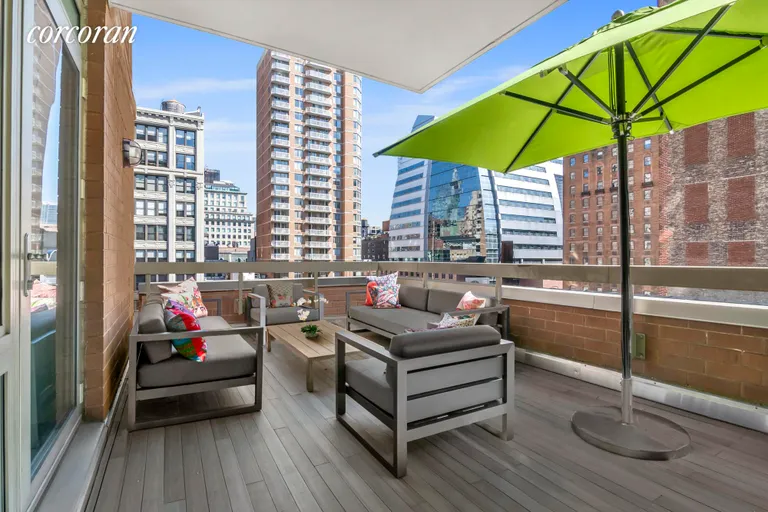 New York City Real Estate | View 121 East 23rd Street, 9A | terrace | View 3