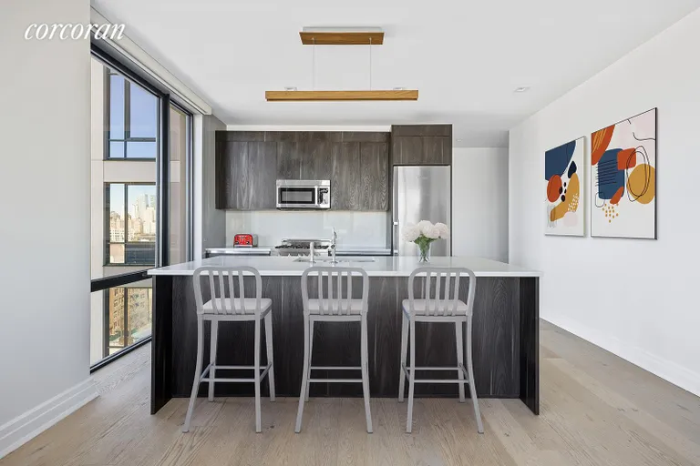 New York City Real Estate | View 13-33 Jackson Avenue, 10A | Kitchen | View 7
