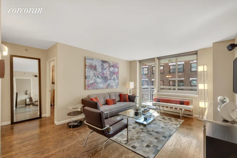 New York City Real Estate | View 520 West 23rd Street, 7B | Living Room | View 2