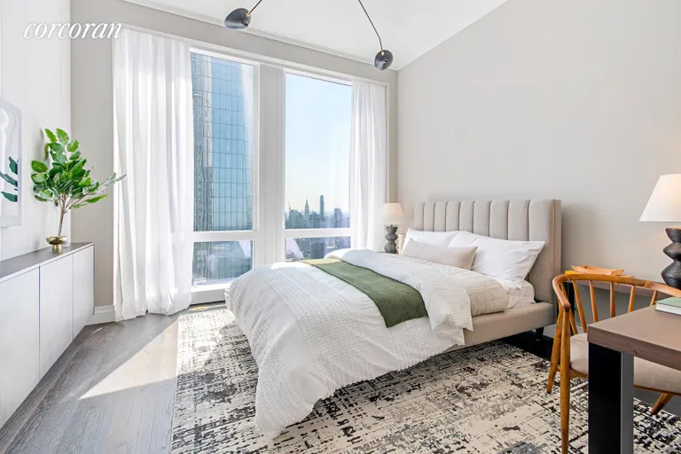 New York City Real Estate | View 35 Hudson Yards, 6104 | Bedroom | View 12