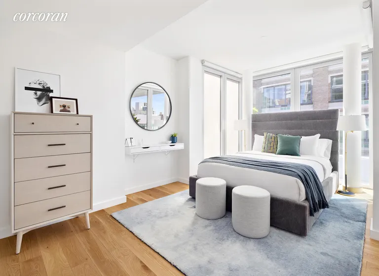 New York City Real Estate | View 547 West 47th Street, 807 | Bedroom | View 5