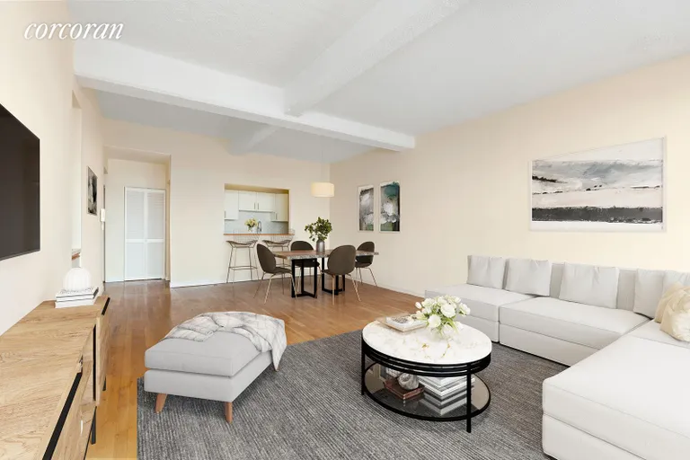 New York City Real Estate | View 492 Henry Street, 6D | Living & Dining Room | View 2