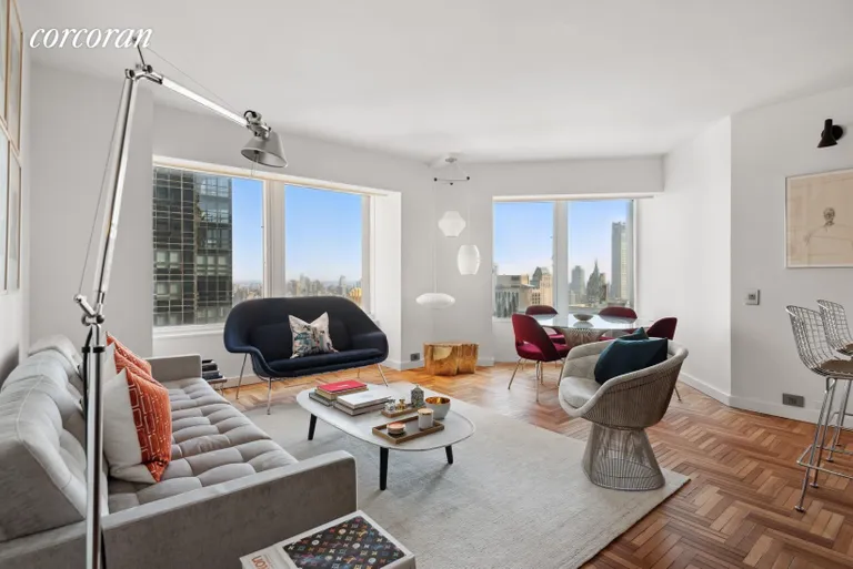 New York City Real Estate | View 150 West 56th Street, 4303 | 2 Beds, 2 Baths | View 1