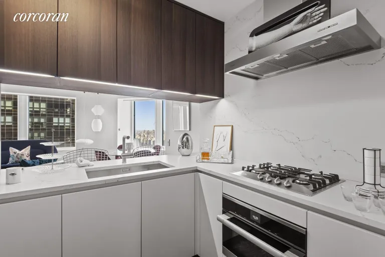 New York City Real Estate | View 150 West 56th Street, 4303 | Kitchen | View 2