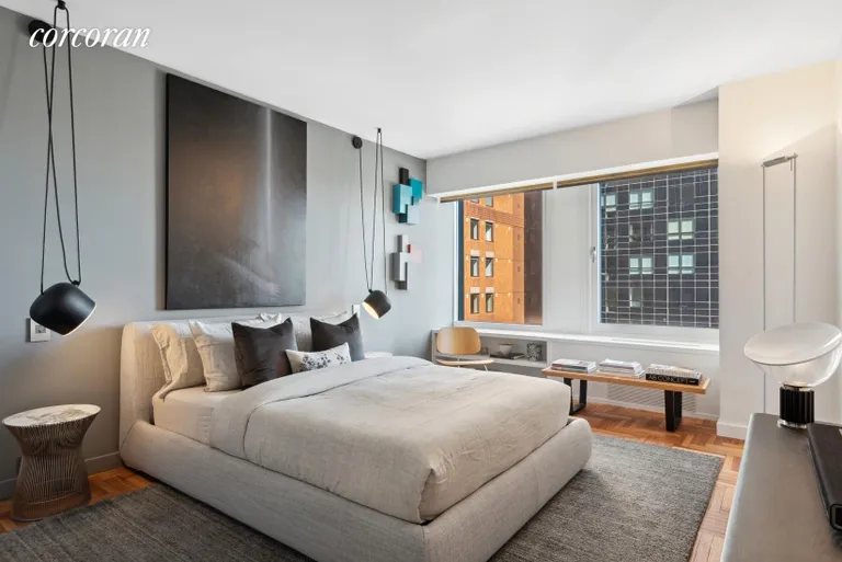 New York City Real Estate | View 150 West 56th Street, 4303 | Primary Bedroom | View 4