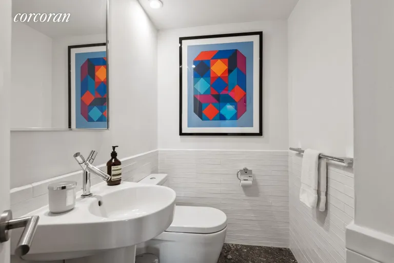 New York City Real Estate | View 150 West 56th Street, 4303 | Half Bathroom | View 7