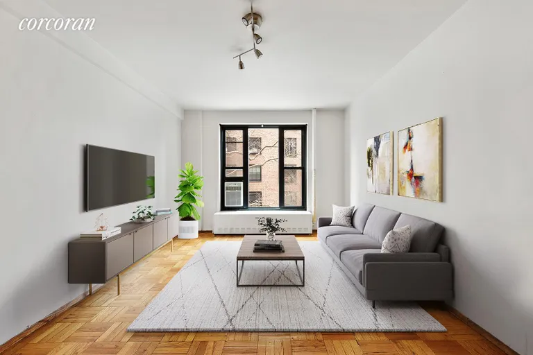 New York City Real Estate | View 355 Clinton Avenue, 4E | 2 Beds, 1 Bath | View 1