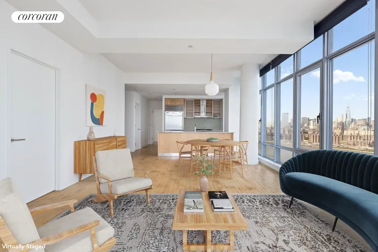 New York City Real Estate | View 1 NORTHSIDE PIERS, PH9 | 2 Beds, 2 Baths | View 1
