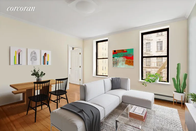 New York City Real Estate | View 220 West 111th Street, 3D | 2 Beds, 2 Baths | View 1