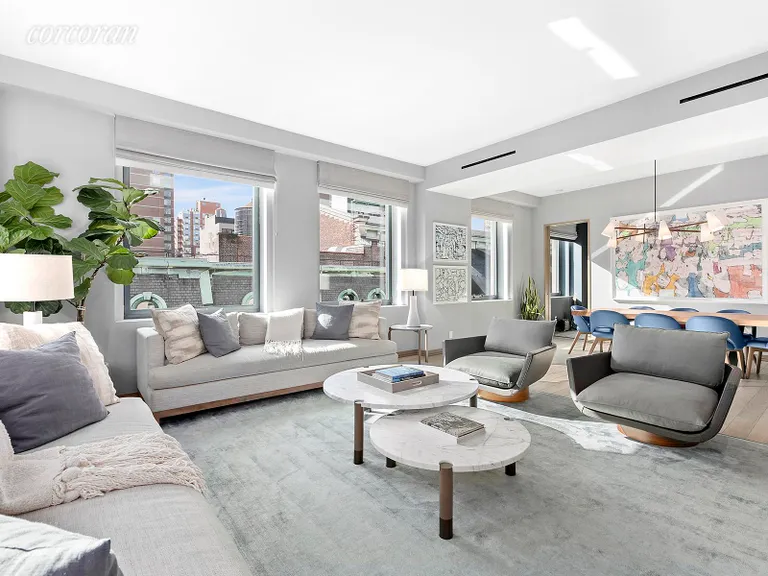 New York City Real Estate | View 88 Lexington Avenue, 805 | Living Room | View 3