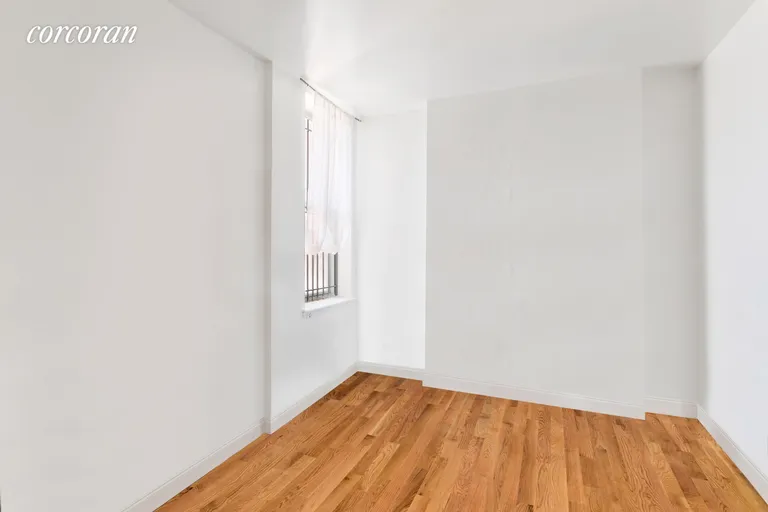 New York City Real Estate | View 204 Hull Street, B | Secondary Bedroom w/staged floor | View 4