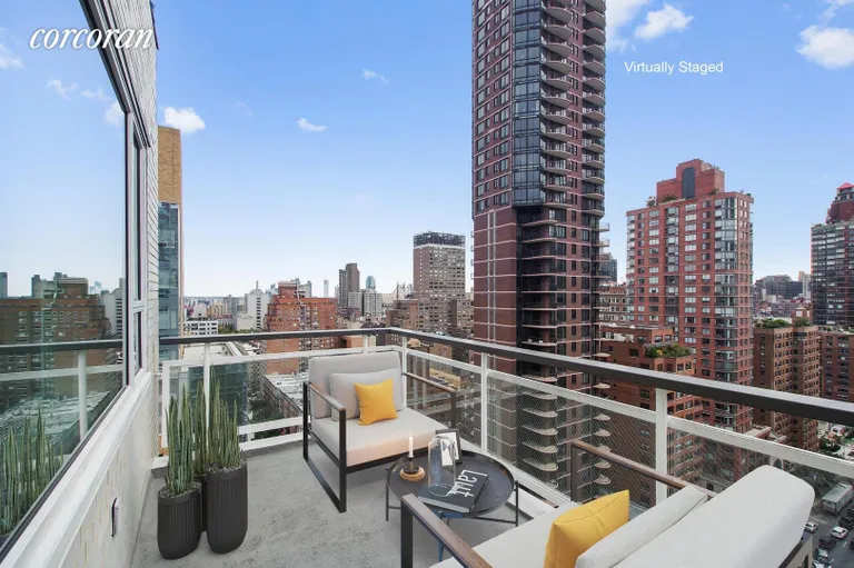 New York City Real Estate | View 200 East 66th Street, PHE2005 | Balcony | View 2