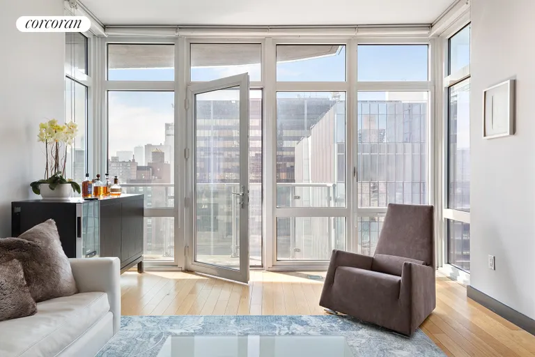 New York City Real Estate | View 555 West 59th Street, 21D | 1 Bed, 1 Bath | View 1