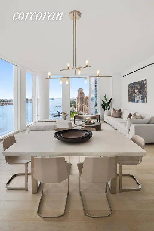 New York City Real Estate | View 10 Riverside Boulevard, 33B | Dining Area | View 4