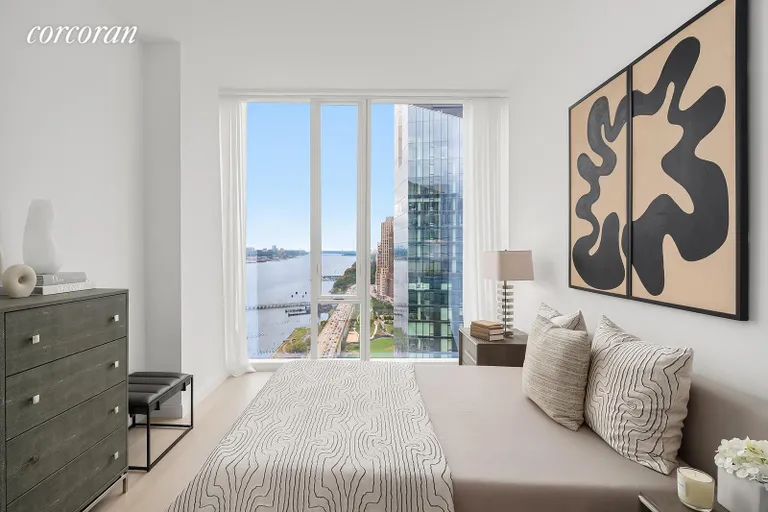 New York City Real Estate | View 10 Riverside Boulevard, 33B | Bedroom | View 7