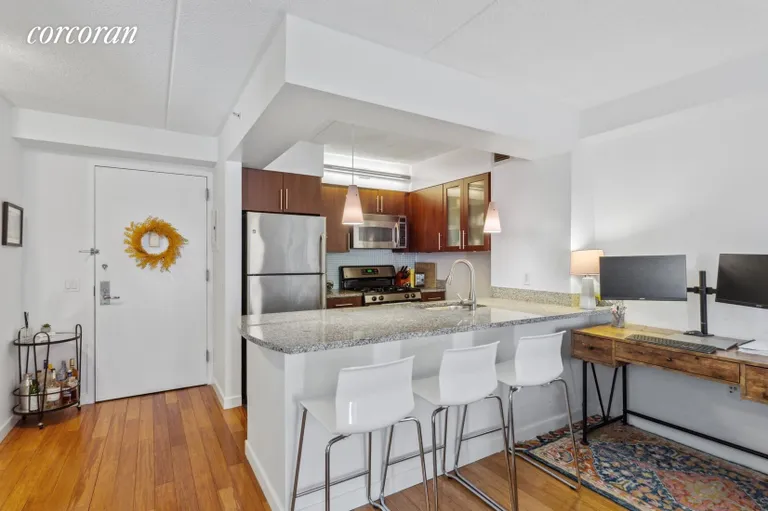 New York City Real Estate | View 555 West 23rd Street, N7B | Kitchen | View 2