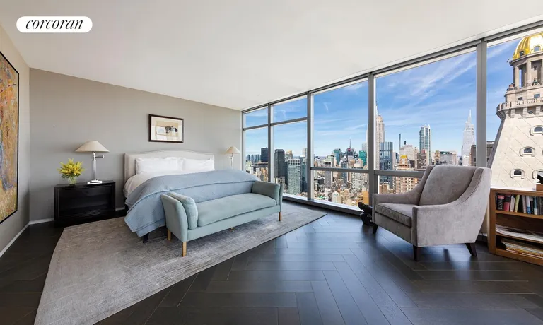 New York City Real Estate | View 23 East 22nd Street, 57A | Primary Bedroom | View 7