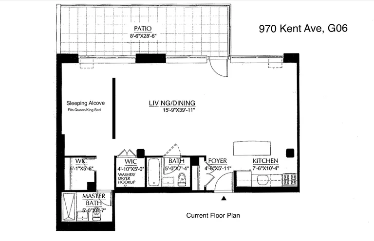970 Kent Avenue, G06 | floorplan | View 8